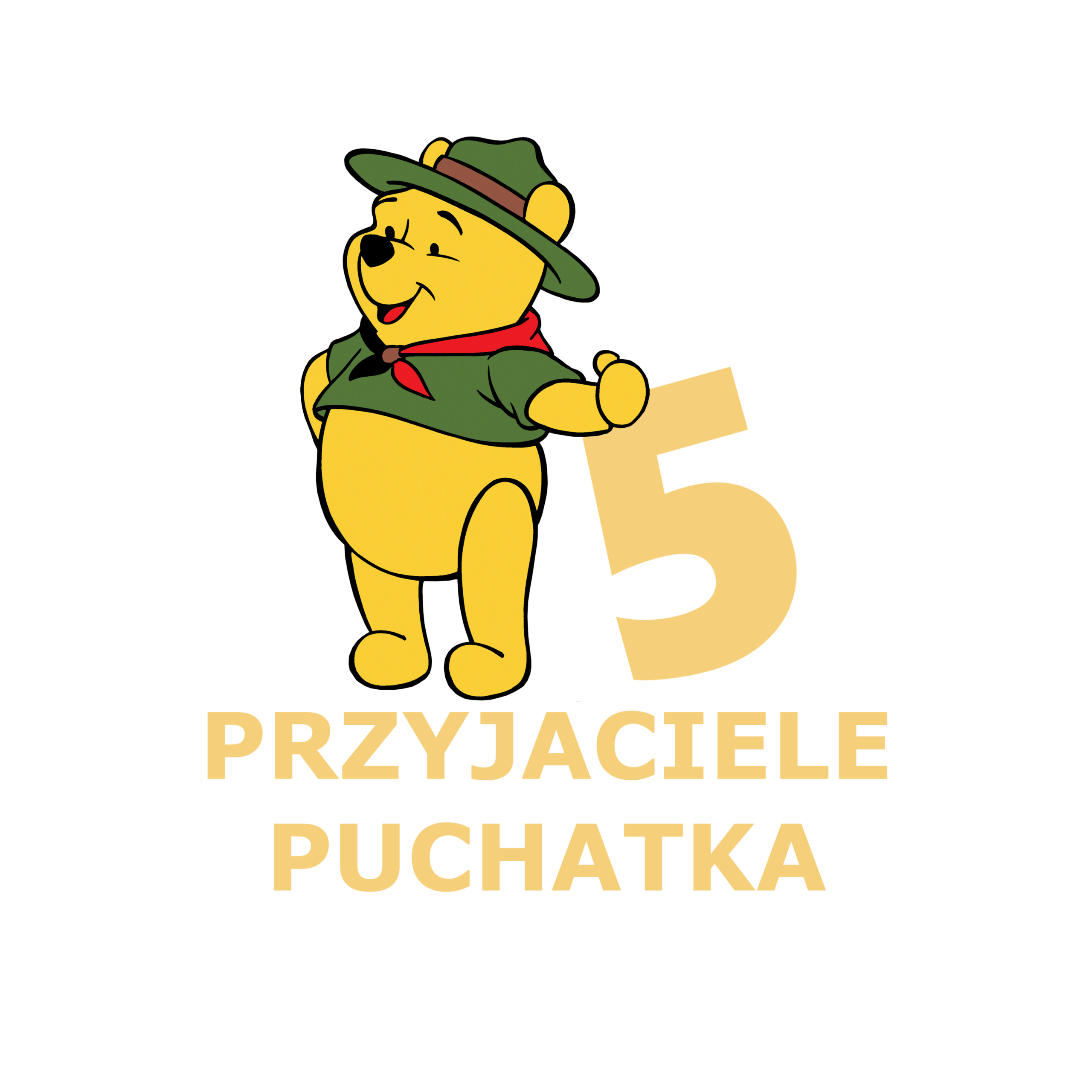 Plakietka 5GGZ "Przyjaciele Puchatka"